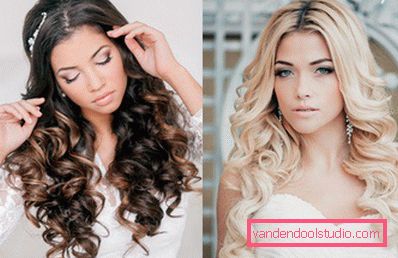 Wedding hairstyles for long hair - 250 actual photos