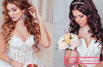 Wedding hairstyles for long hair - 250 actual photos