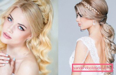 Wedding hairstyles for long hair - 250 actual photos
