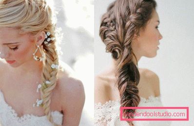 Wedding hairstyles for long hair - 250 actual photos