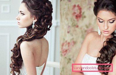 Wedding hairstyles for long hair - 250 actual photos