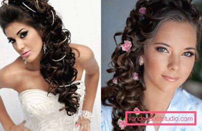 Wedding hairstyles for long hair - 250 actual photos