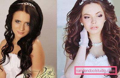 Wedding hairstyles for long hair - 250 actual photos