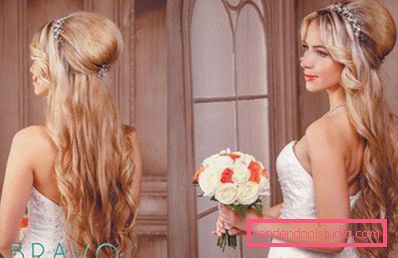 Wedding hairstyles for long hair - 250 actual photos