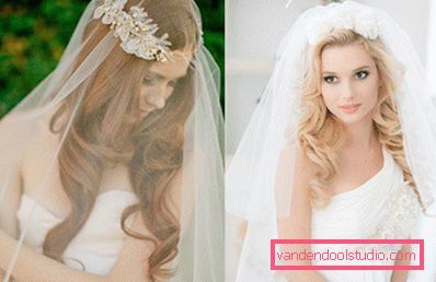 Wedding hairstyles for long hair - 250 actual photos
