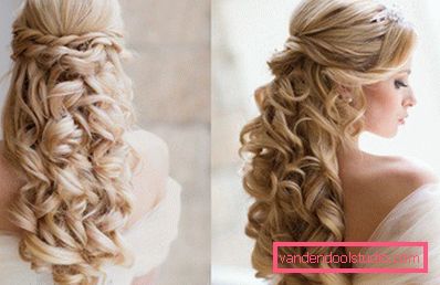 Wedding hairstyles for long hair - 250 actual photos