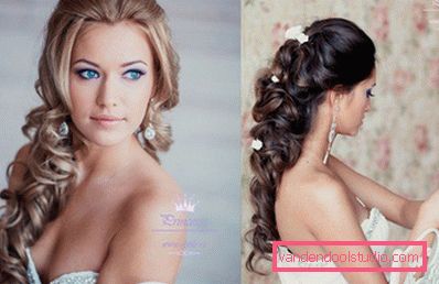 Wedding hairstyles for long hair - 250 actual photos