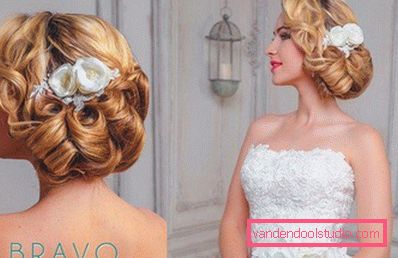 Wedding hairstyles for long hair - 250 actual photos