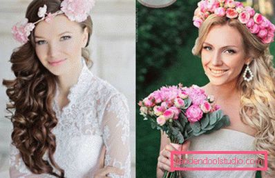 Wedding hairstyles for long hair - 250 actual photos
