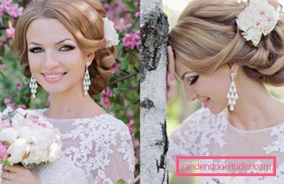 Wedding hairstyles for long hair - 250 actual photos