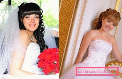 Wedding hairstyles with bangs