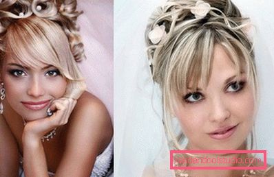 Wedding hairstyles with bangs