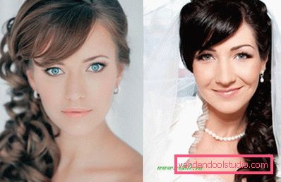 Wedding hairstyles with bangs