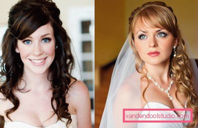 Wedding hairstyles with bangs