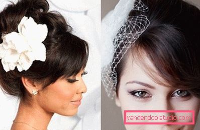 Wedding hairstyles with bangs