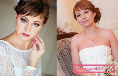 Wedding hairstyles with bangs