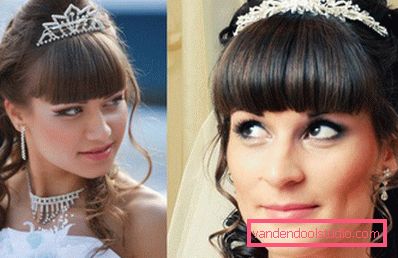 Wedding hairstyles with bangs