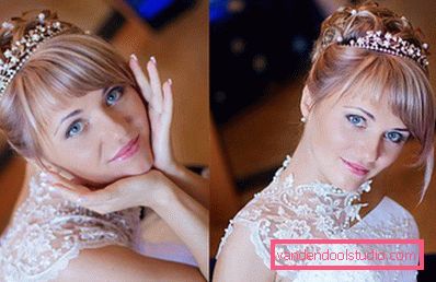 Wedding hairstyles with bangs