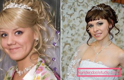 Wedding hairstyles with bangs