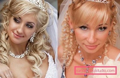 Wedding hairstyles with bangs