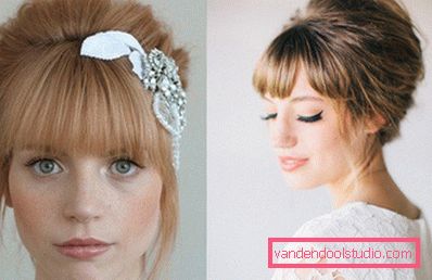 Wedding hairstyles with bangs