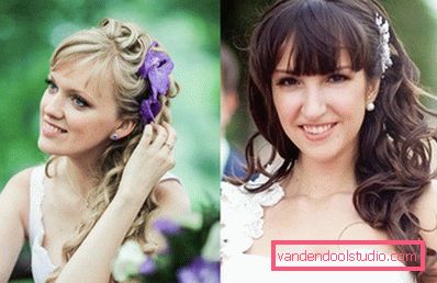 Wedding hairstyles with bangs