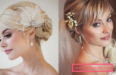 Wedding hairstyles with bangs