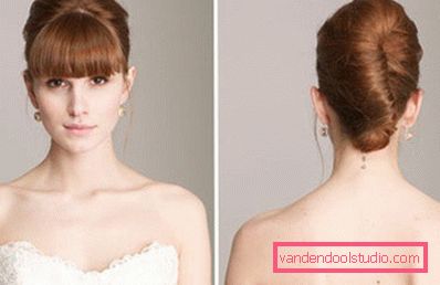 Wedding hairstyles with bangs