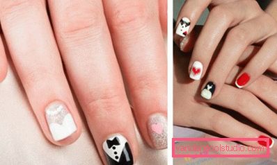 Themed Nail Design Bride