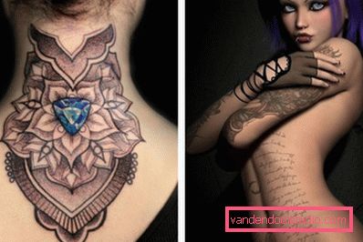 Color graphic tattoos for girls