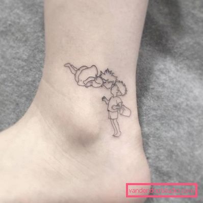 The most beautiful tattoo for girls