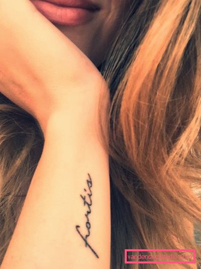 The most beautiful tattoo for girls