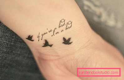 The most beautiful tattoo for girls