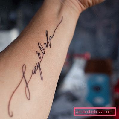 The most beautiful tattoo for girls