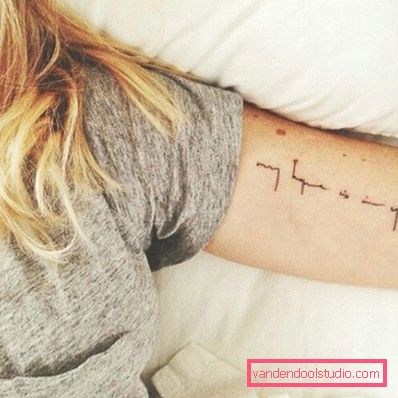 The most beautiful tattoo for girls