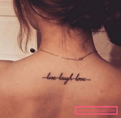 The most beautiful tattoo for girls