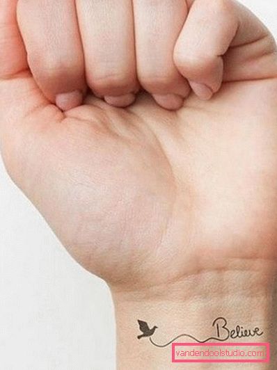 The most beautiful tattoo for girls
