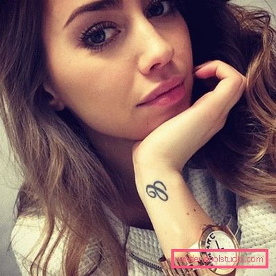 The most beautiful tattoo for girls
