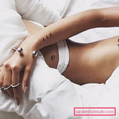 The most beautiful tattoo for girls