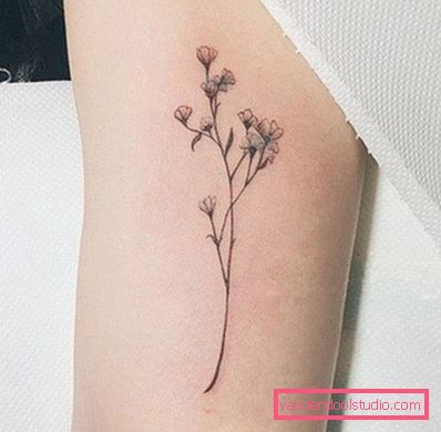 The most beautiful tattoo for girls