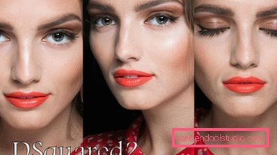 make up lips with orange lipstick make up lips with orange lipstick