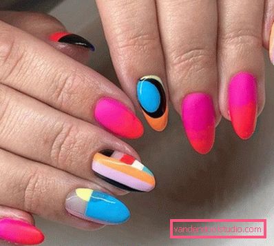 Manicure supernovae spring-summer 2019-2020 - fashion trends of seasonal nail design