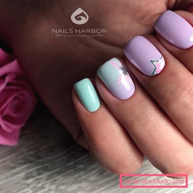 Manicure supernovae spring-summer 2019-2020 - fashion trends of seasonal nail design