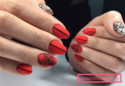 Manicure supernovae spring-summer 2019-2020 - fashion trends of seasonal nail design