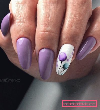 Manicure supernovae spring-summer 2019-2020 - fashion trends of seasonal nail design