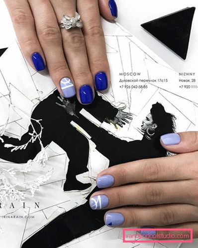 Manicure supernovae spring-summer 2019-2020 - fashion trends of seasonal nail design