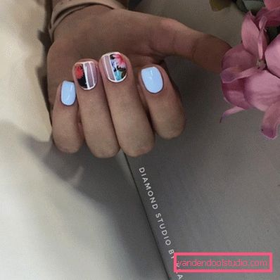 Manicure supernovae spring-summer 2019-2020 - fashion trends of seasonal nail design