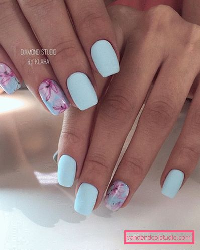 Manicure supernovae spring-summer 2019-2020 - fashion trends of seasonal nail design