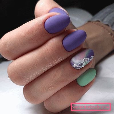 Manicure supernovae spring-summer 2019-2020 - fashion trends of seasonal nail design