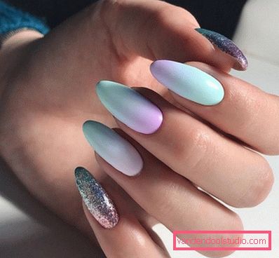 Manicure supernovae spring-summer 2019-2020 - fashion trends of seasonal nail design